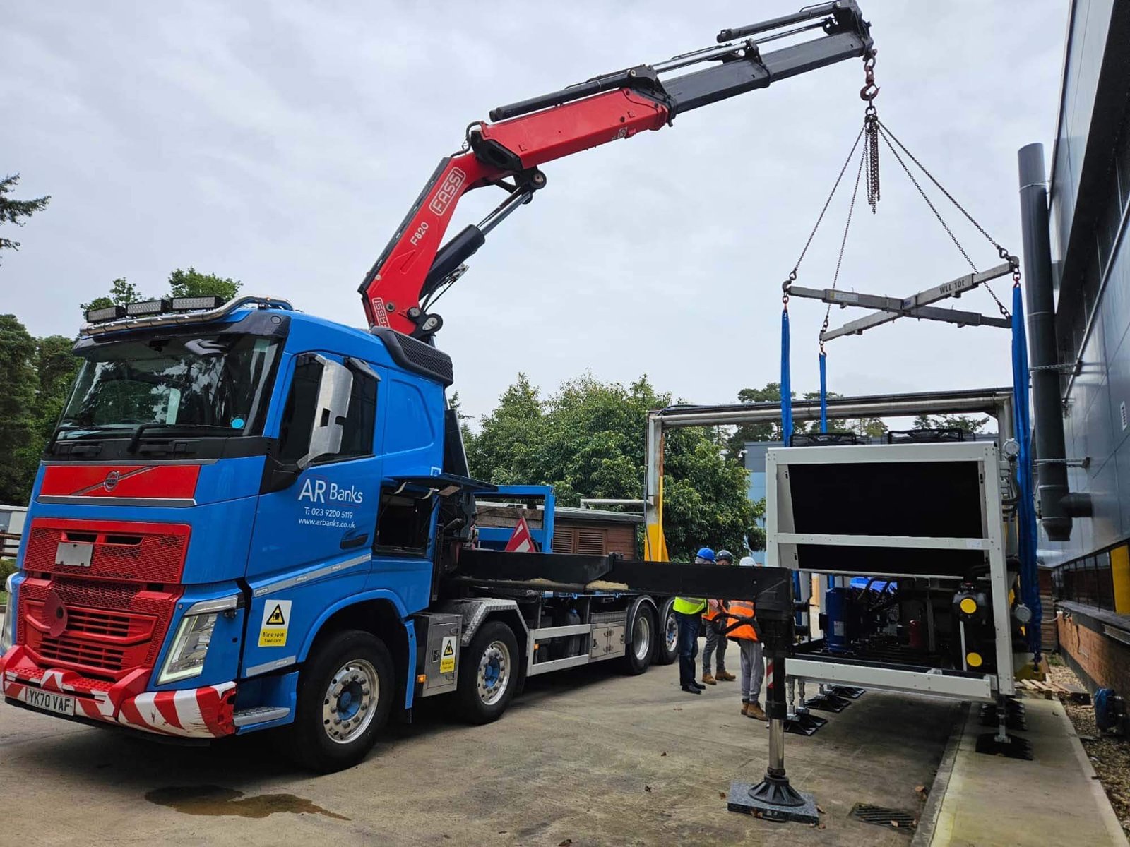 Hiab Truck Crane Rental 