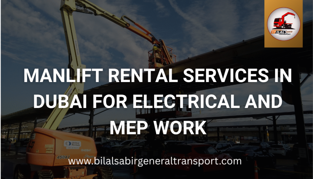 Manlift Rental Services in Dubai