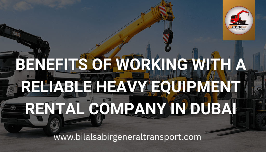 Heavy Equipment Rental Company in Dubai