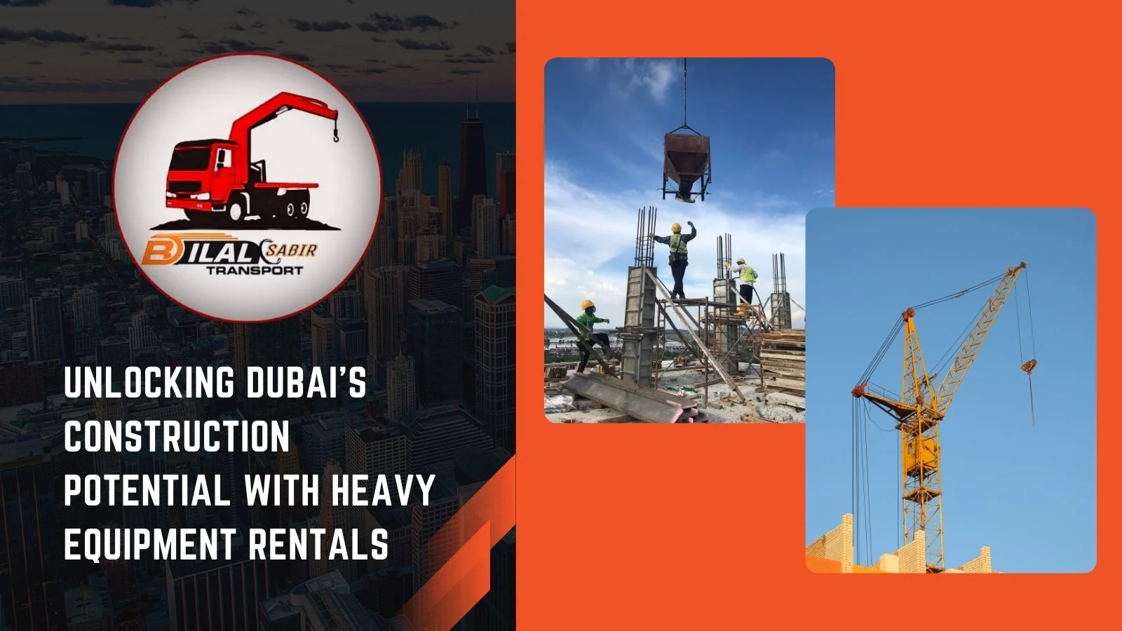Unlocking Dubai’s Construction Potential with Heavy Equipment Rentals