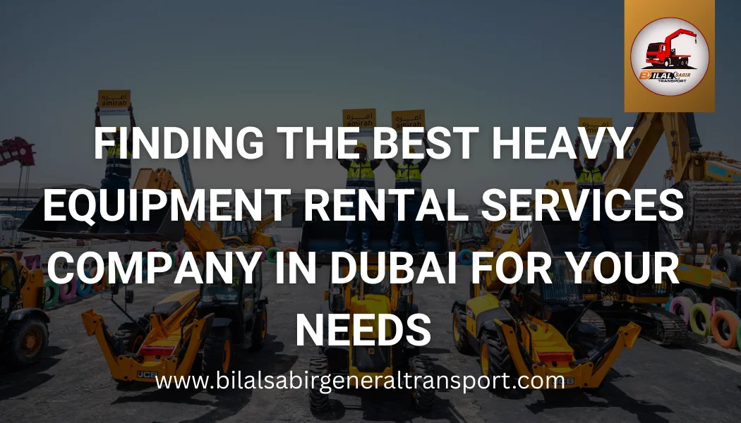 Mobile crane rental Dubai from Bilal Sabir Transport